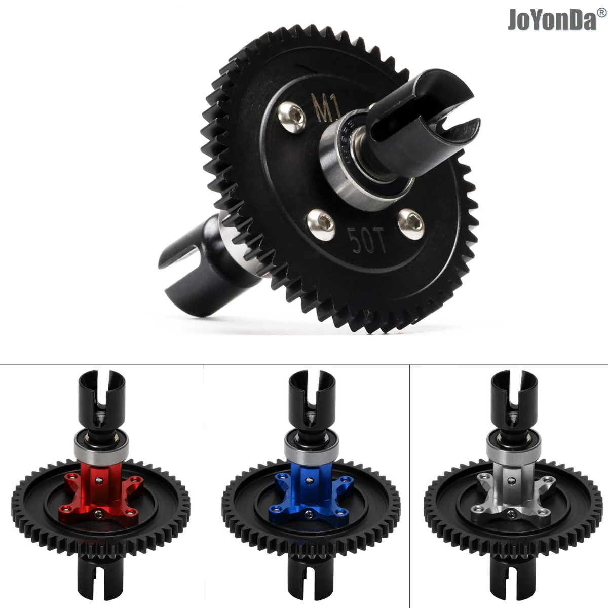 

#ARA310959 Center Diff Set Straight Shaft 50T Steel Gear M1.0 for RC Car Arrma 1/7 Mojave 6S ARA106058 ARA7604V2 1/8 TYPHON 4X4