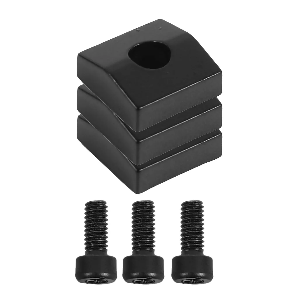 

3 set Electric Guitar Accessories Iron Locking Nut Clamps Tuning Stable For Various Guitar Models
