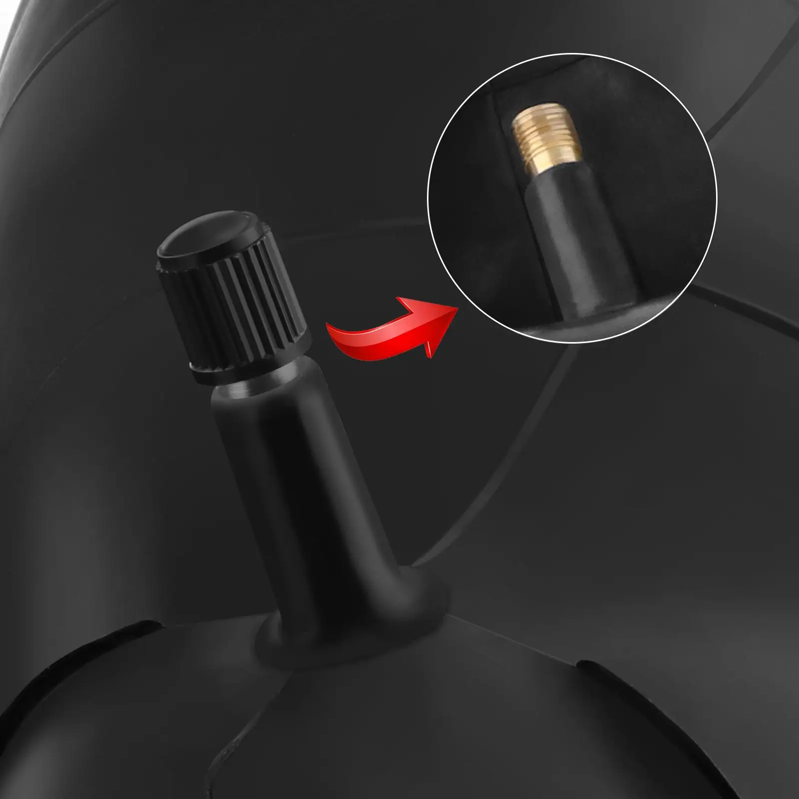 

Heavy Duty Motorcycle Inner Tube Rubber 18x9.50-8 Puncture Resistant Rear Tire for Mobility Scooter