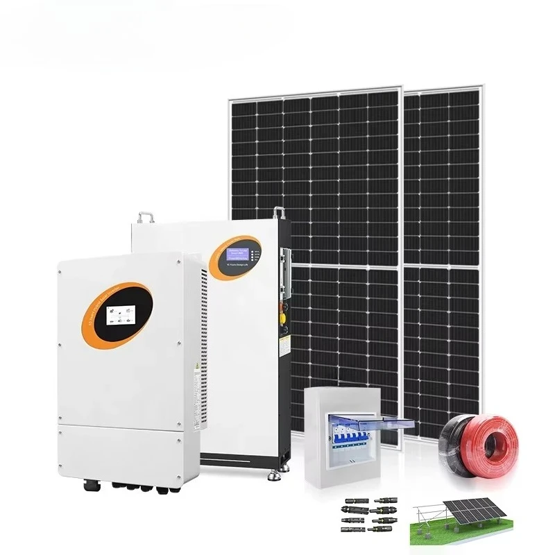 Split Phase 8KW 16KW 24K Solar Solar Lithium Battery Home Storage Energy on off Hybrid Grid System for Home off Grid Full Set