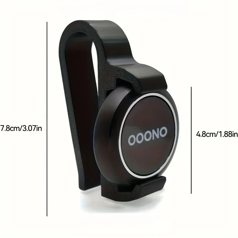 Sun Visor Mount Clip for Ooono Co-Driver No.1, Universal Holder, Durable Plastic