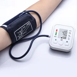 Upper Arm Automatic Blood Pressure Monitor BP Sphygmomanometer Pressure Meter Tonometer for Measuring Arterial Pressure