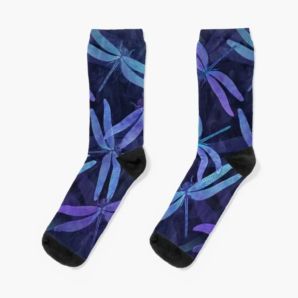 

Dragonflies Socks essential winter thermal football set Man Socks Women's