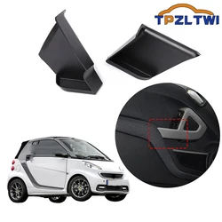 Caja de almacenamiento para puerta de coche, organizador de gafas para teléfono, soporte para cigarrillo, bolsillo, accesorios interiores, para Smart Fortwo 451, 2010-2014