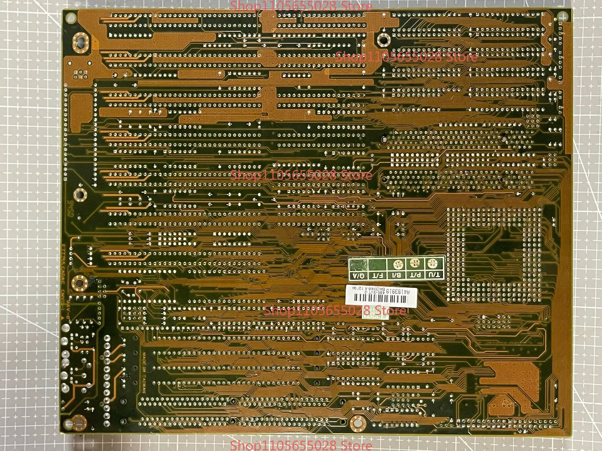 For Volkswagen Fic 486-GVT-2 Antique 486 Computer Main Board, Support 30 Lines, 72 Lines FPM Memory VT82C486A