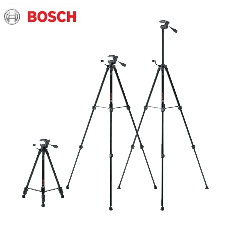 Bosch BT150 Compact Tripod with Extendable Height for Line Lasers Point Lasers  GLM50-23G/GPL3G/GLL3-60Xg/GLL3X/GPL5/GLL3-80P