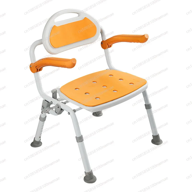 Bathroom Bath Shower Chair Foldable Anti-rollover  Style Elderly Pregnant Women shower bath Stool Safety Non-slip chair