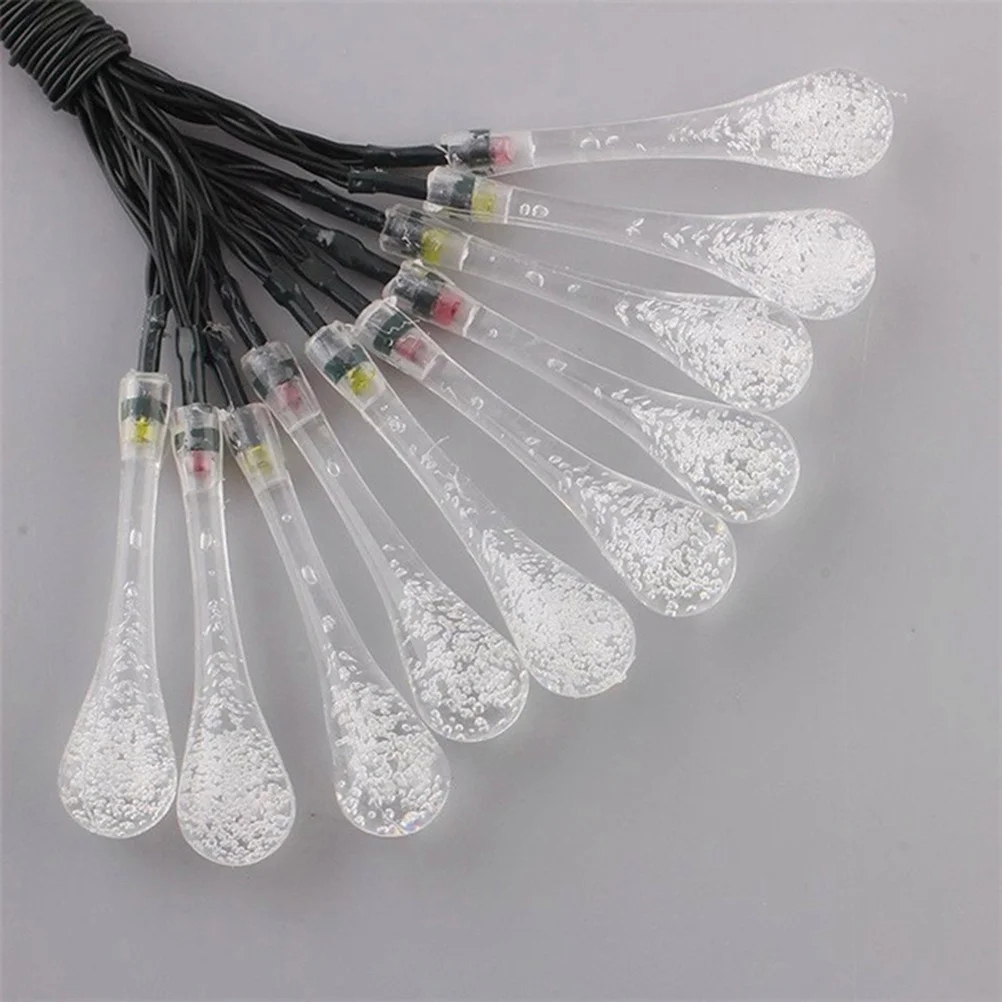 

20-LED Multicolor Solar LED Light Waterproof Icicle Style Energy-Saving Decorative Garden Outdoor Christmas Lamp Solar