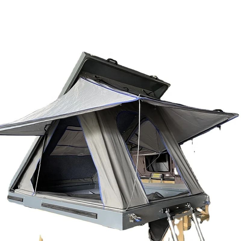 

Heavy Duty Kings Alucab Aluminum Hard Shell Roof Top Tent Camper For Car Roof Top Tent Rooftop Tent Hard Shell Custom