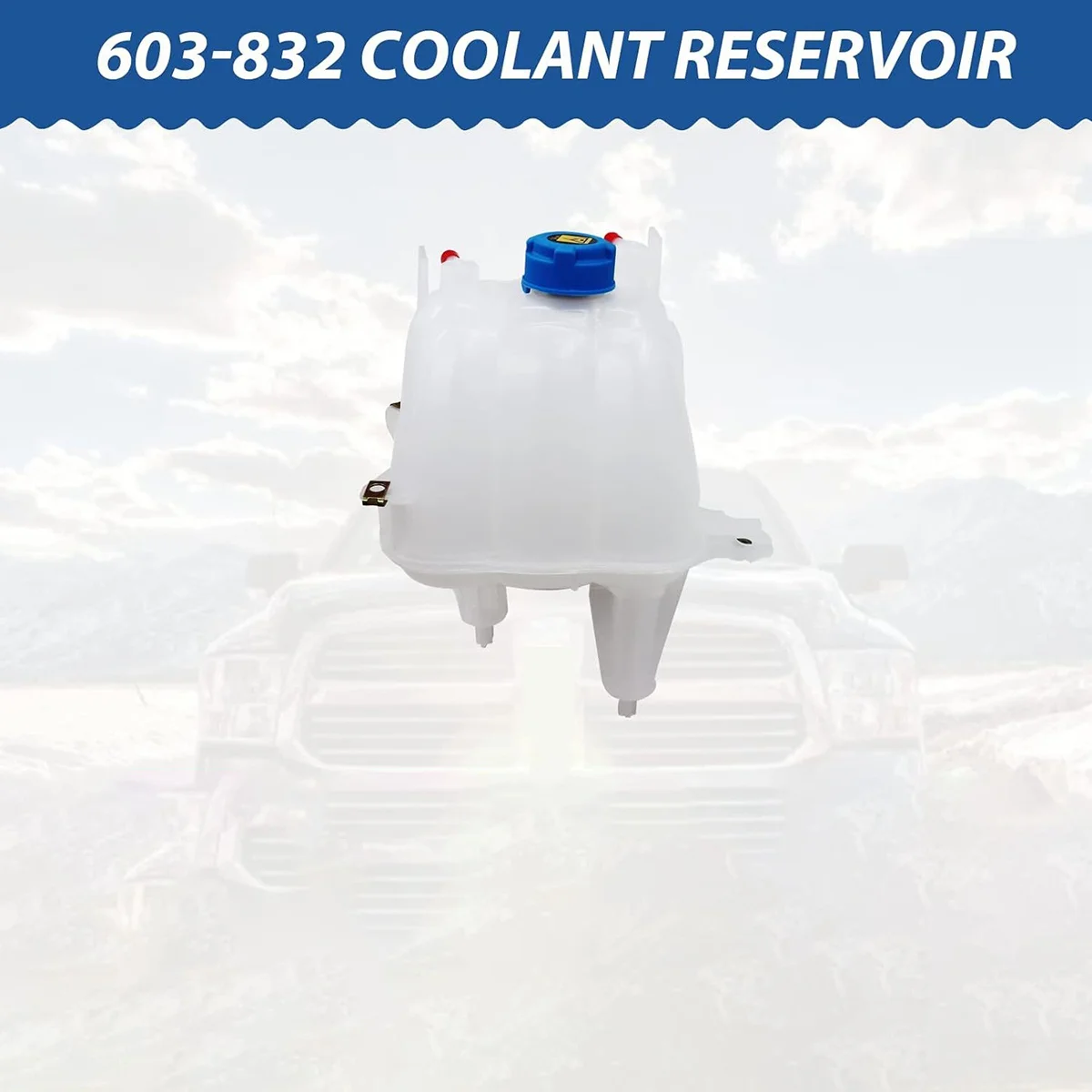 603-832 Coolant Reservoir 52014880AA for Ram ProMaster 2500 Ram ProMaster 1500 Ram ProMaster 3500 Coolant Reservoir