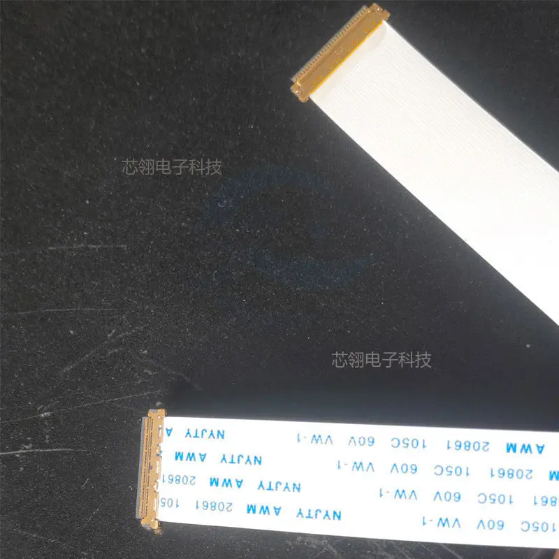 2PCS New EDP 30Pin 40Pin 0.5MM Ribbon Cable AWM 20706 105C 60V VW-1 Forward Reverse Direction LCD 10CM 15CM 20CM 30CM