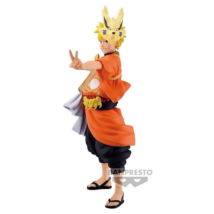 Auf Lager Original Naruto Uzumaki Sasuke Anime Figuren Shipp uden Action figur Animation 20. Jubiläum Sammler PVC Spielzeug Puppe