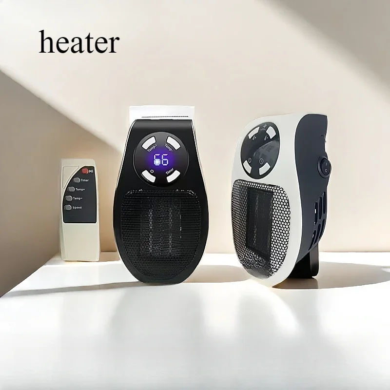 Цифровой обогреватель с контролем температуры, мини-электрический обогреватель с быстрым нагревом, офисный и бытовой обогреватель PTC, США, ЕС, Великобритания