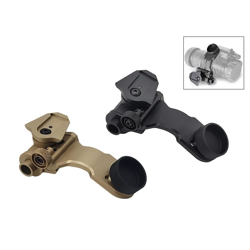 Metal Tactical J Arm NVG Helmet Mount Bracket Adapter For PVS 14 Night Vision Dovetail J Arm SOTAC GEAR Accessories