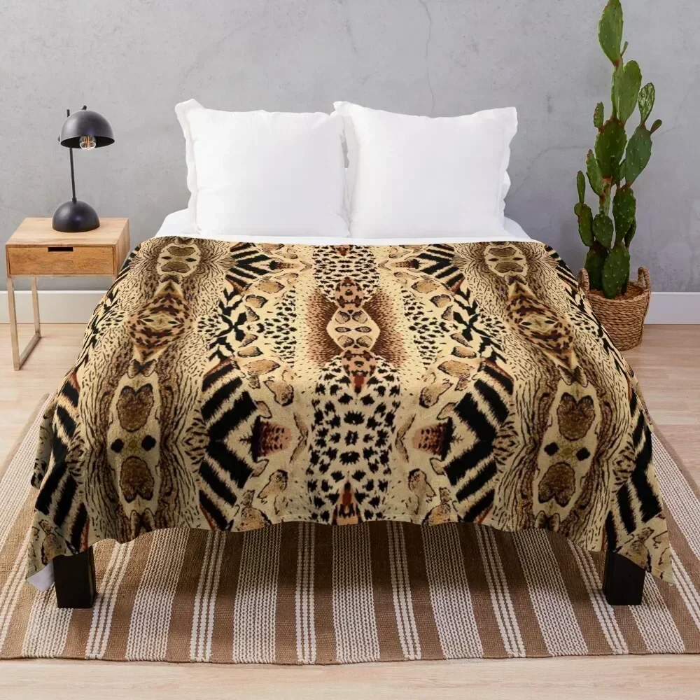 

SAFARI Throw Blanket Warm Throw Blanket Gift for Anniversary
