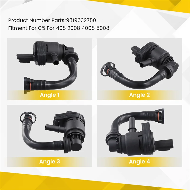 

HOT-Car Engine Vapor Carbon Canister Solenoid Valve 9819632780 For Citroen C5 408 2008 4008 5008 Car Accessories,Car Eng