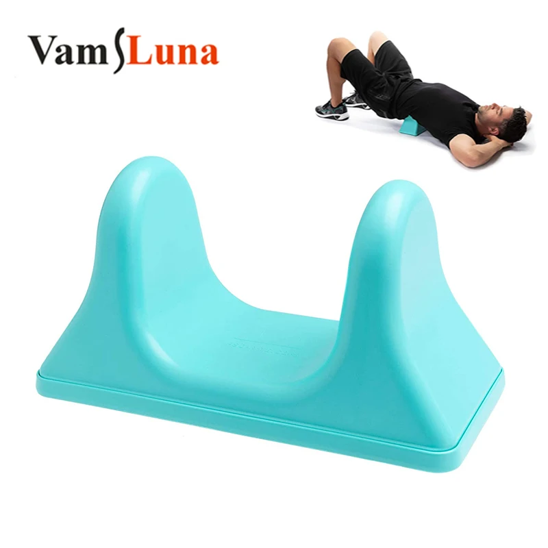 

Psoas Release Massage Tool Multi-site Deep Tissue Pain Relief Back Hip Flexor Release Blue-Green U-Shaped Pillow