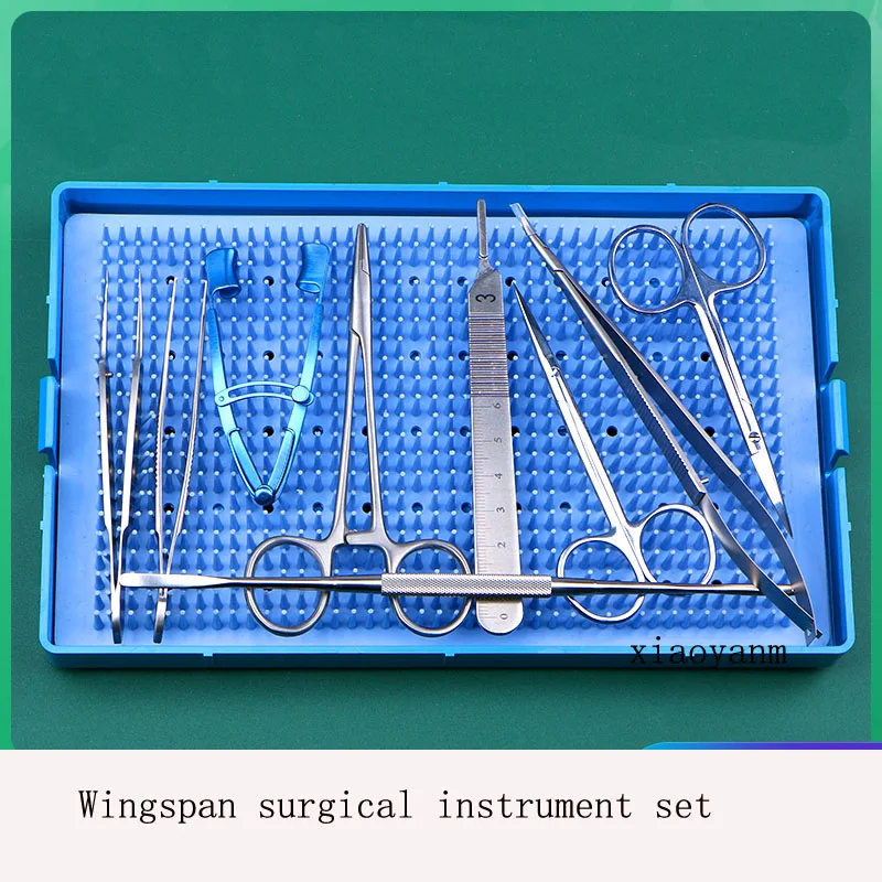 Microophthalmic instrument kit pterygium instrument tool Eye scissors scleral stripper eyelid opener