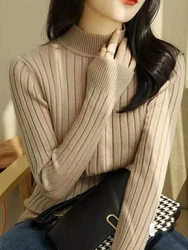 Vintage Loose Long Sleeve Women Sweater Casual Solid Autumn Winter cashmere Knitwear Soft Warm Tops Chic Pullover Femme Sweaters