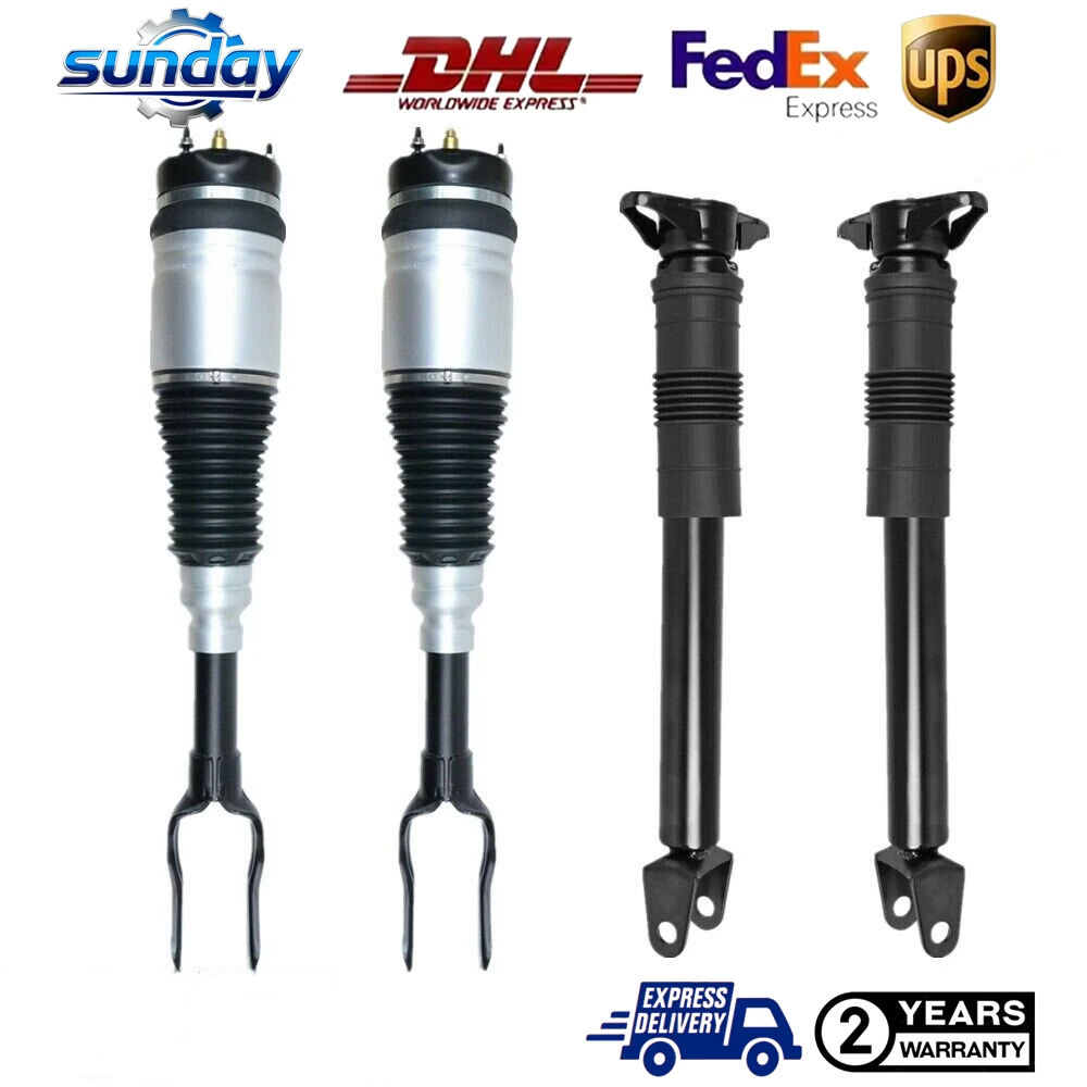 

4X Front Rear Air Shock Absorber Struts 68059904AC 68069675AD 68231882AA for Jeep Grand Cherokee 2011 2012-2015