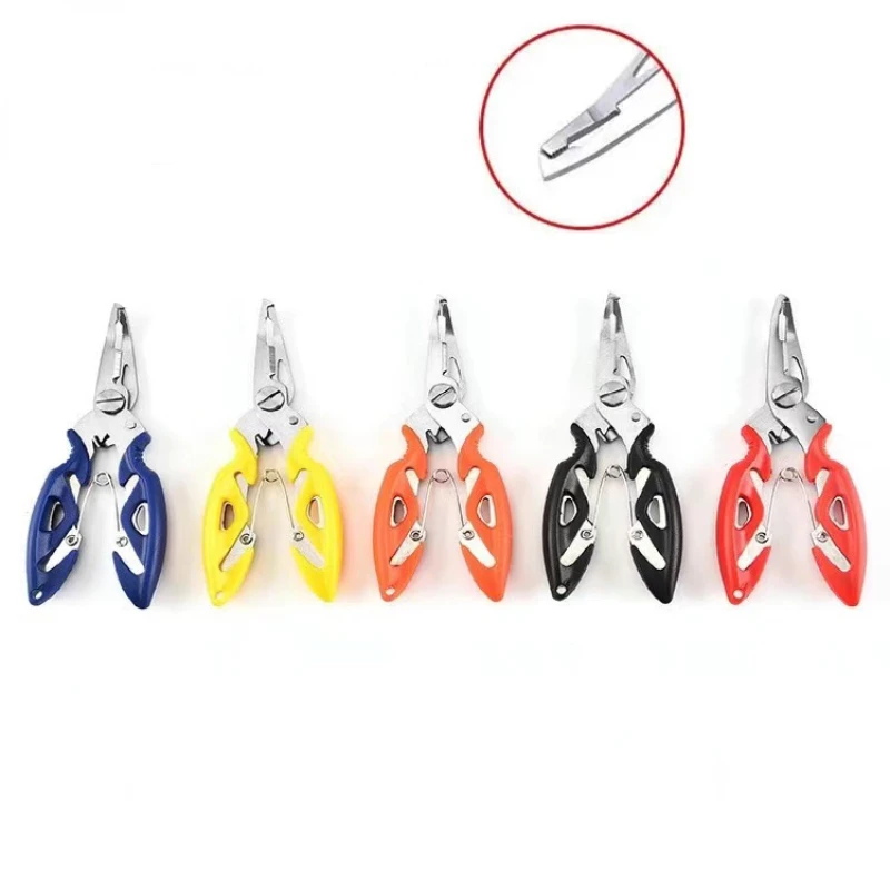 Lure Fishing Pliers Fishline Scissors Stainless Steel Fishhook Pliers Eagle Mouth Fishing Pliers Multifunctional Fishing Tools