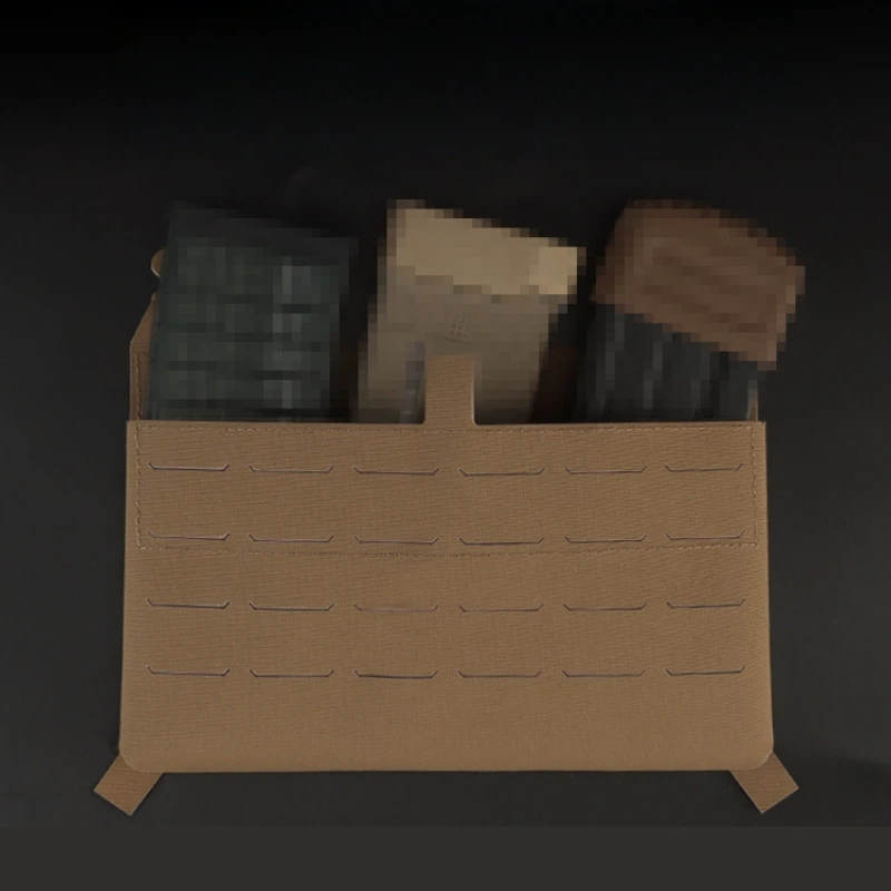 Panel delantero MOLLE corte láser hebilla G para chaleco táctico - imagen 3