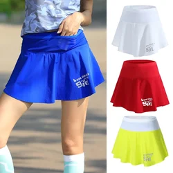 Women's Fitness Yoga Skorts Running Training Clothes Golf Tennis Double Shorts Morning Running Track Skirt Bodybuilding Costume