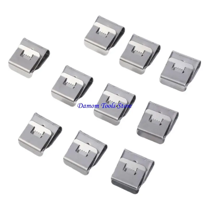 57BE Pack of 200 Photovoltaic Cable Clamps Portable Accessory Convenient for Secure and Tidying Electrical Cable Installation