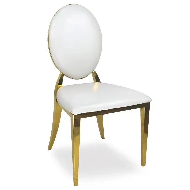 

European Conference Stainless Steel Dining Chair for Home Hotel Use