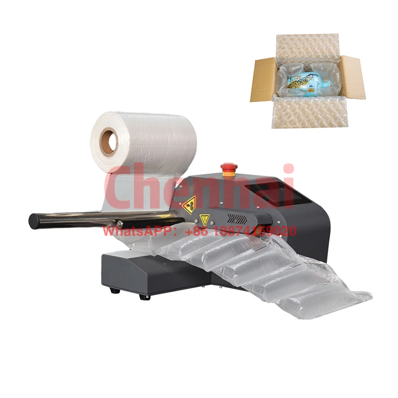 

China Manufacturer Premium Quality Price Laptop Inflatable Bags Wrap Roll Packaging Making Air Cushion Machine