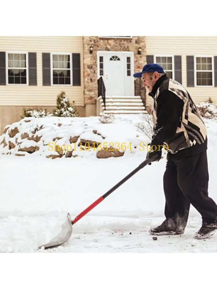 

652F Вездеходная алюминиевая лопата для снега Легкий эргономичный инструмент для обслуживания подъездных дорог и кемпинга для
