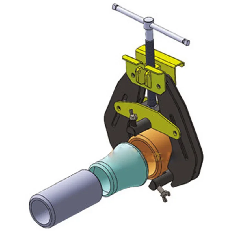 CPA60 Heavy-Duty Pipe Alignment Fixture, 50–152 Mm Industrial Pipe Welding Alignment Fixture, Suitable for Pipe Assembly