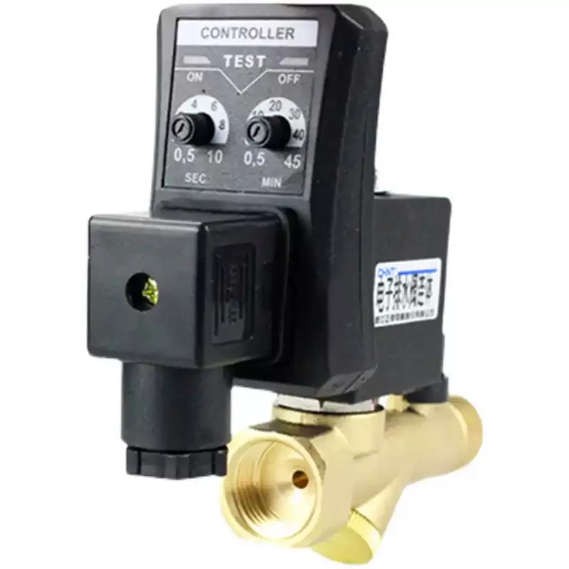 Electronic Drain Valve,gas Storage Tank Automatic Drain Valve,electromagnetic Air Compressor Timer Drain Valve