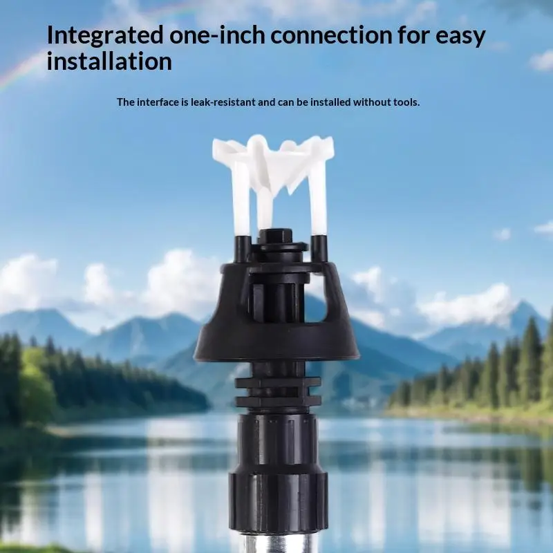 Plastic Rotary Watering Sprinkler Durable 360 Degree Wobbling Sprinklers Universal Garden Irrigation Nozzle