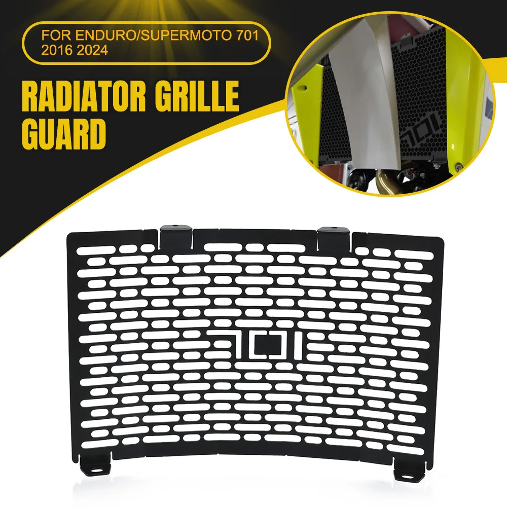 

Radiator Guard Engine Skid Plate Cover For HUSQVARNA ENDURO/SUPERMOTO 701 2016 2017 2018-2024 Motorcycle Accessories Aluminium