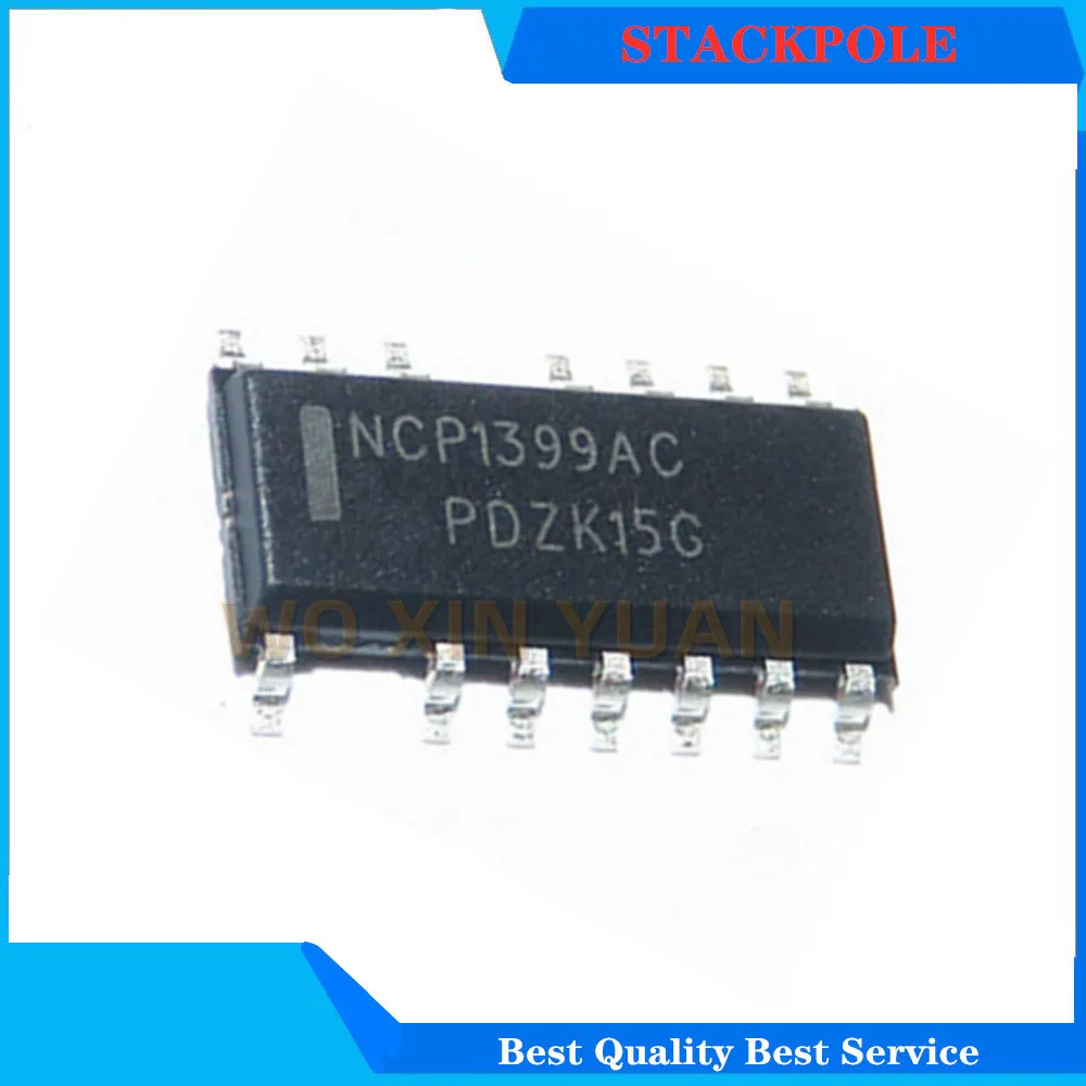 (5PCS) 100% New NCP1399AC NCP1399 NCP1399AA NCP1399AADR2G  NCP1399ACDR SOP14   High Performance Current Mode Resonant Controller