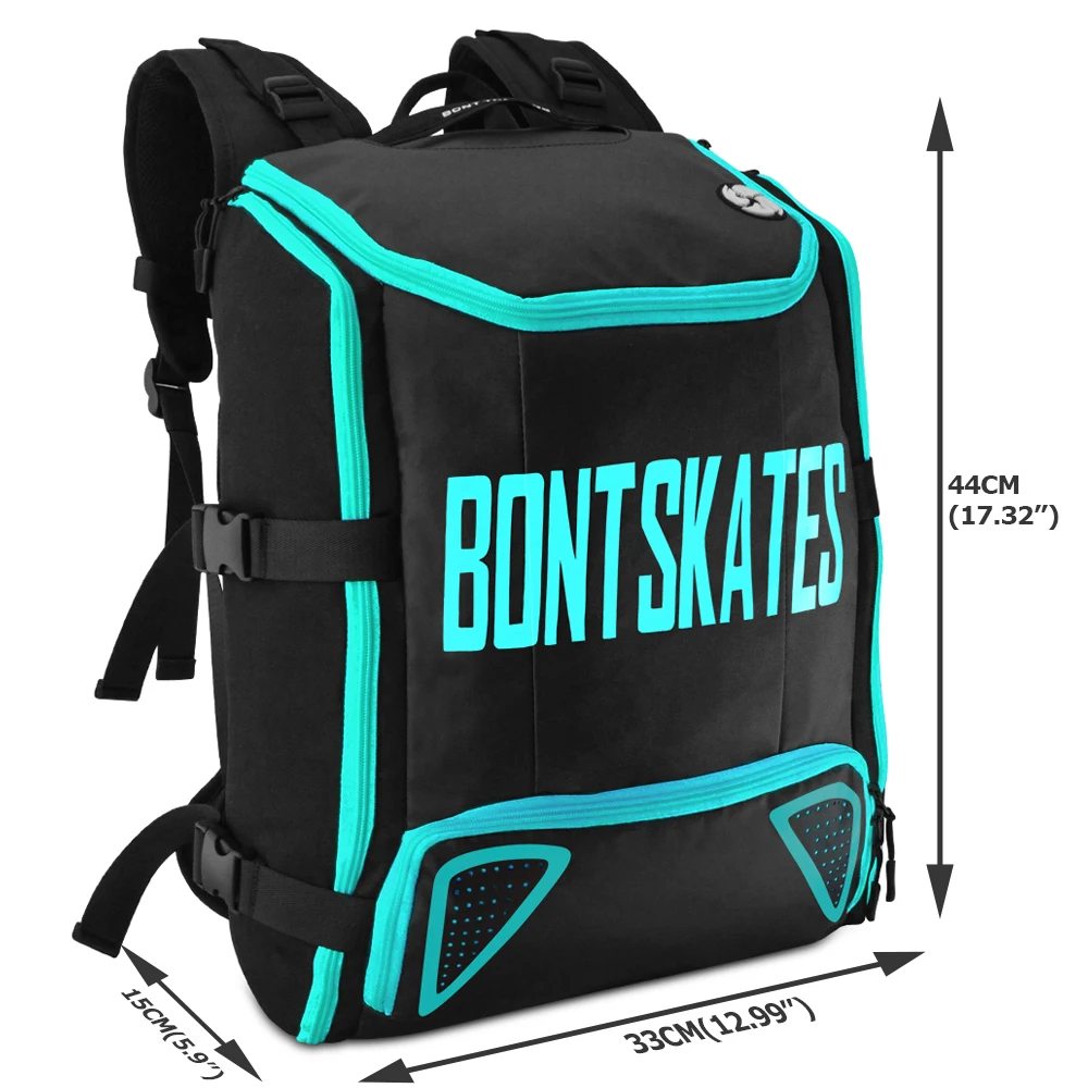 Bont crianças mochila saco de viagem inline rolo de gelo patins patins velocidade mochila de treinamento ao ar livre mochila parque