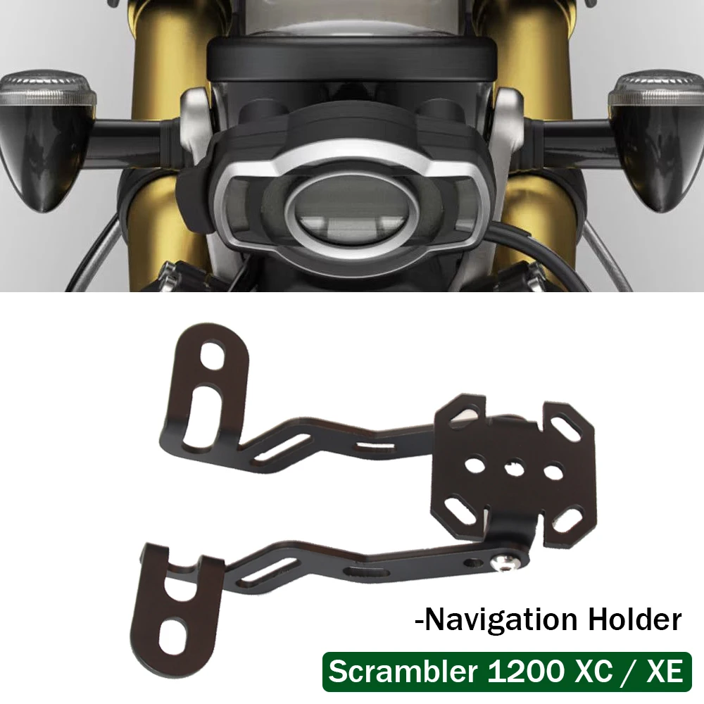 

Motorcycle Phone Navigation Holder For Scrambler 1200 XE Fits Scrambler 1200 GPS Scrambler 1200 XC Mobile Phone Holder