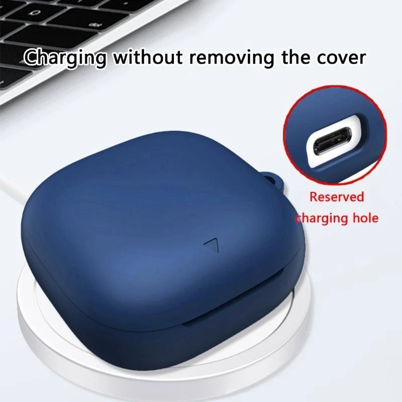 B2EF Silicone Wrap Lengan Shell Headphone Housing Housing Case dari Daily Wear for Liberty 5