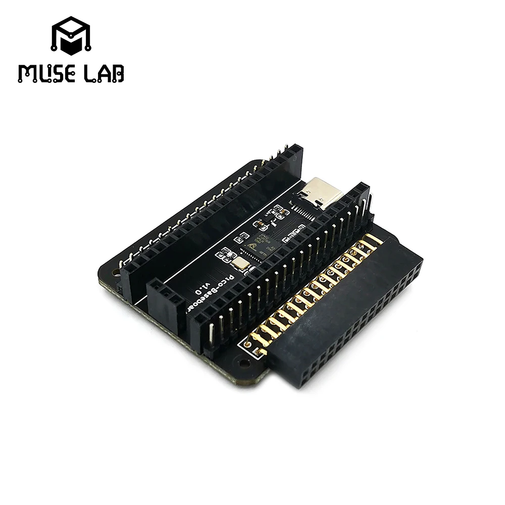 FireChip RPi Pico Expansion Board Pico-PMOD ExtBoard Onboard DAPLink Debugger/SWD Interface/Serial Port/Standard PMOD Connector