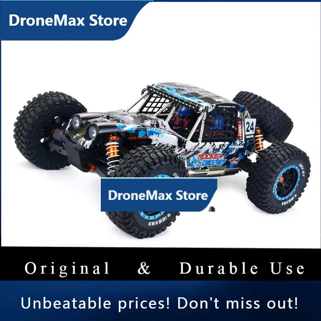 DroMaZD Racing DBX-07 RC Car 1/7 2.4G 4WD 80km/h High Speed Brushless RTR Electric Remote Control Toys Models Desert Off-Road Tr