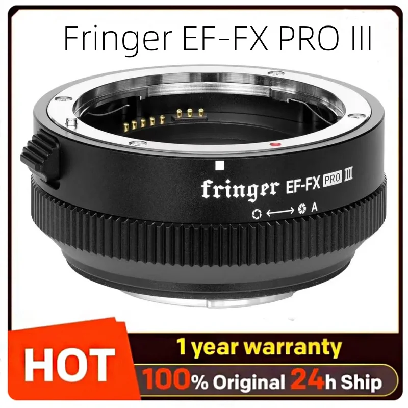 Fringer EF-FX Pro III II Lens Adapter Auto Focus for Canon EF EF-S to Fuji X X-E3 X-H1