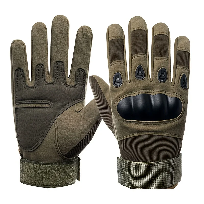 Men's Tactical Military Gloves Anti-Slip Full Finger Gloves for Airsoft Shooting Combat Cycling & Outdoor Activities