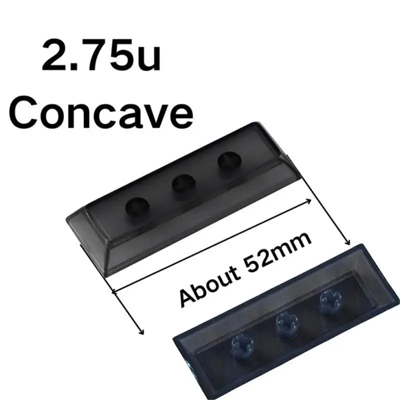 

Y1UB 10Pcs Mechanical Keyboards KeyCap Blank DSA PBT KeyCap 1U 1.25U 1.5U 1.75U 2U