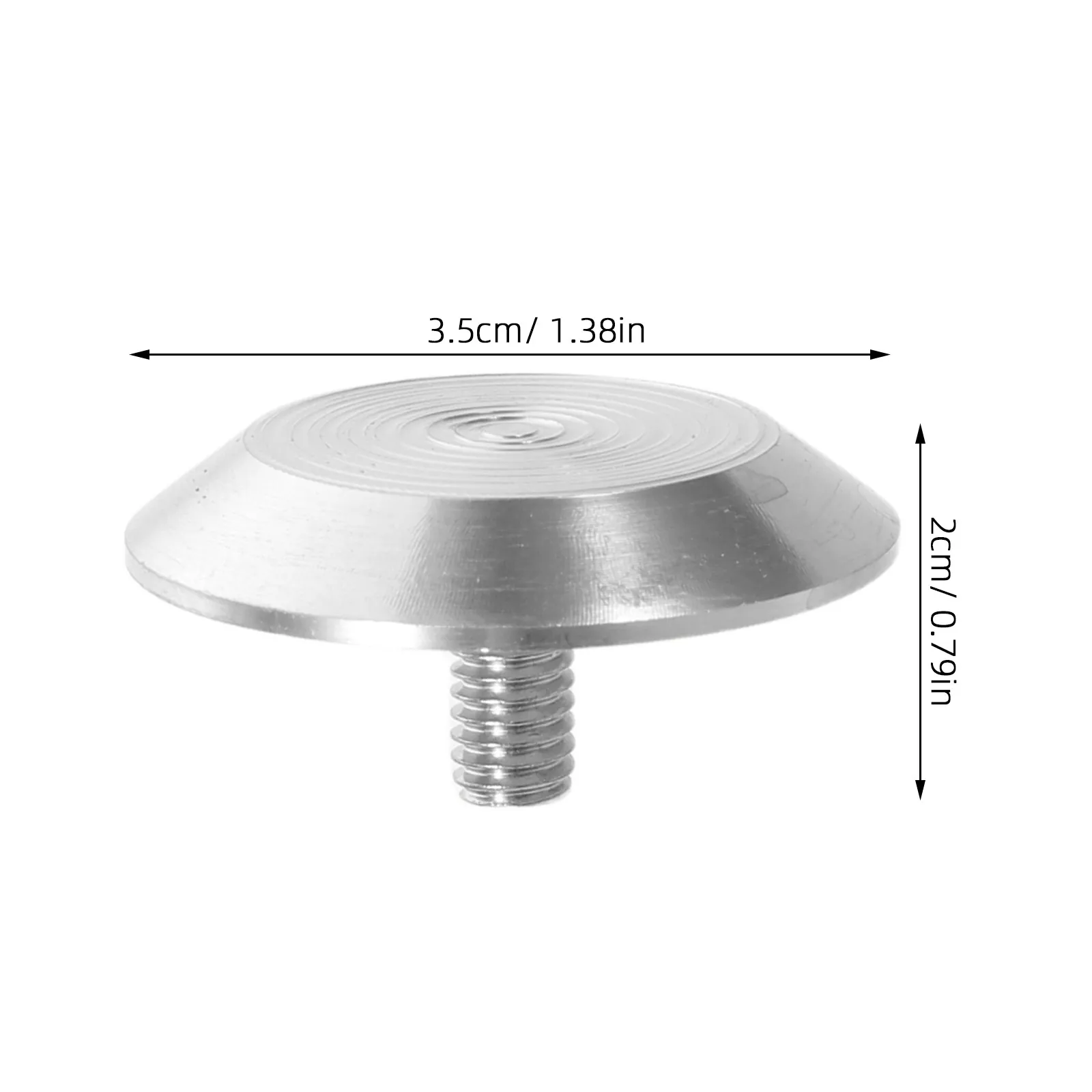 20Pcs Blind Road Studs Stainless Steel Raised Pineapple Anti Slip Tactile Markers Outdoor Walkway Safety Guidance Path
