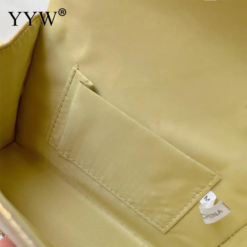 Mini Diamond Clutch Handbag Women Chain Shoulder PU Leather Messenger Purse Lady Rhinestone Wedding Party Evening Bags Clutch