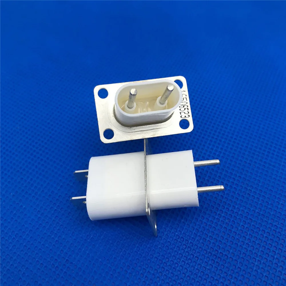 10 piezas de repuesto duraderas para horno microondas, enchufes de pin, conectores de magnetrón para horno microondas, piezas de plástico para horno microondas