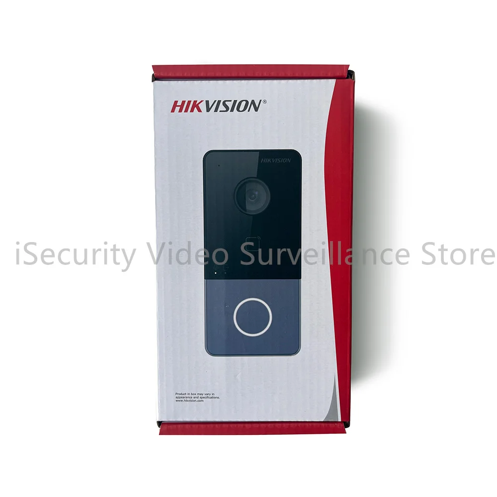 Imagem -02 - Hikvision-outdoor sem Fio Video Doorphone Doorphone para Villa Vídeo Intercom ip Estação de Porta Campainha Wifi Poe Ds-kv6113-wpe1 c