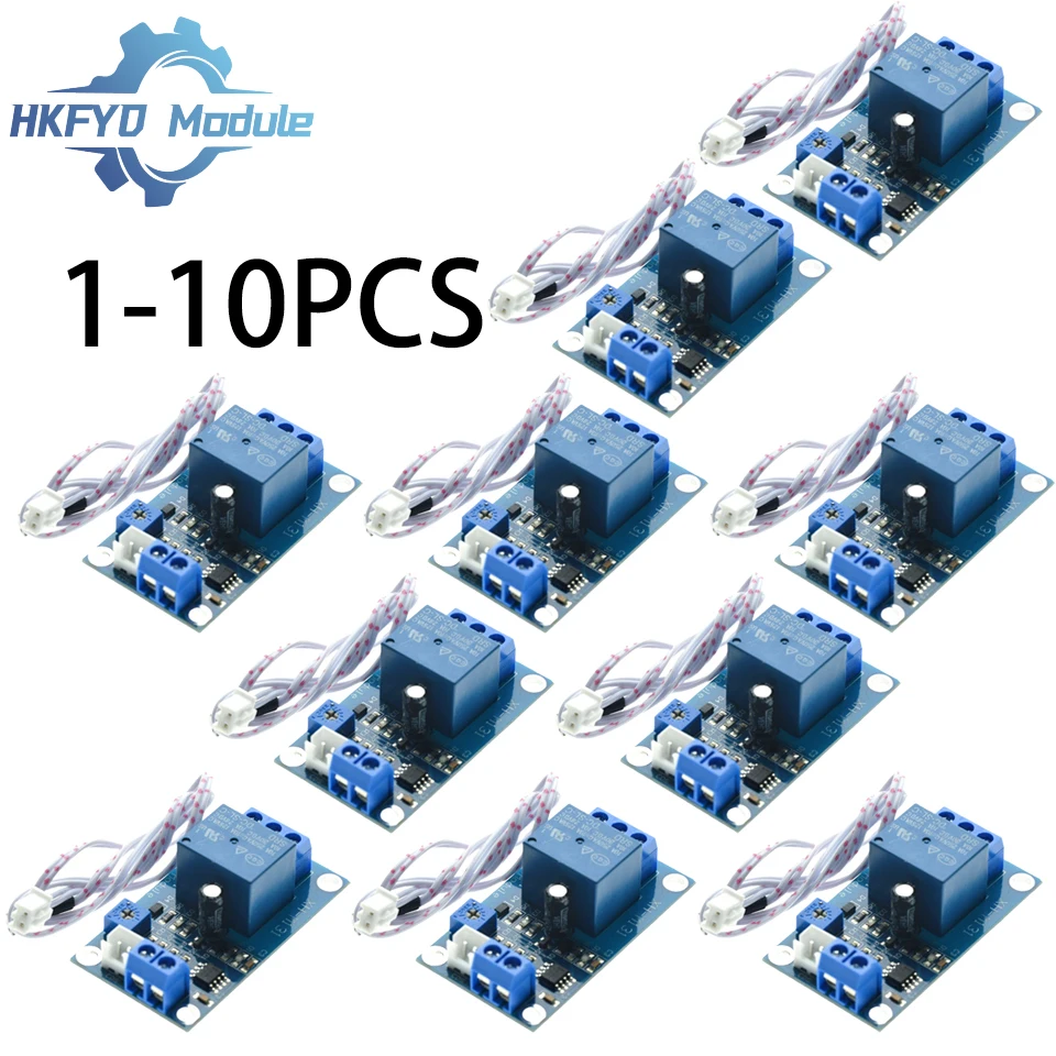 

1-10PCS XH-M131 DC5V12V24V Light Control Switch Photoresistor Relay Module Detection Sensor Brightness Automatic Control Module