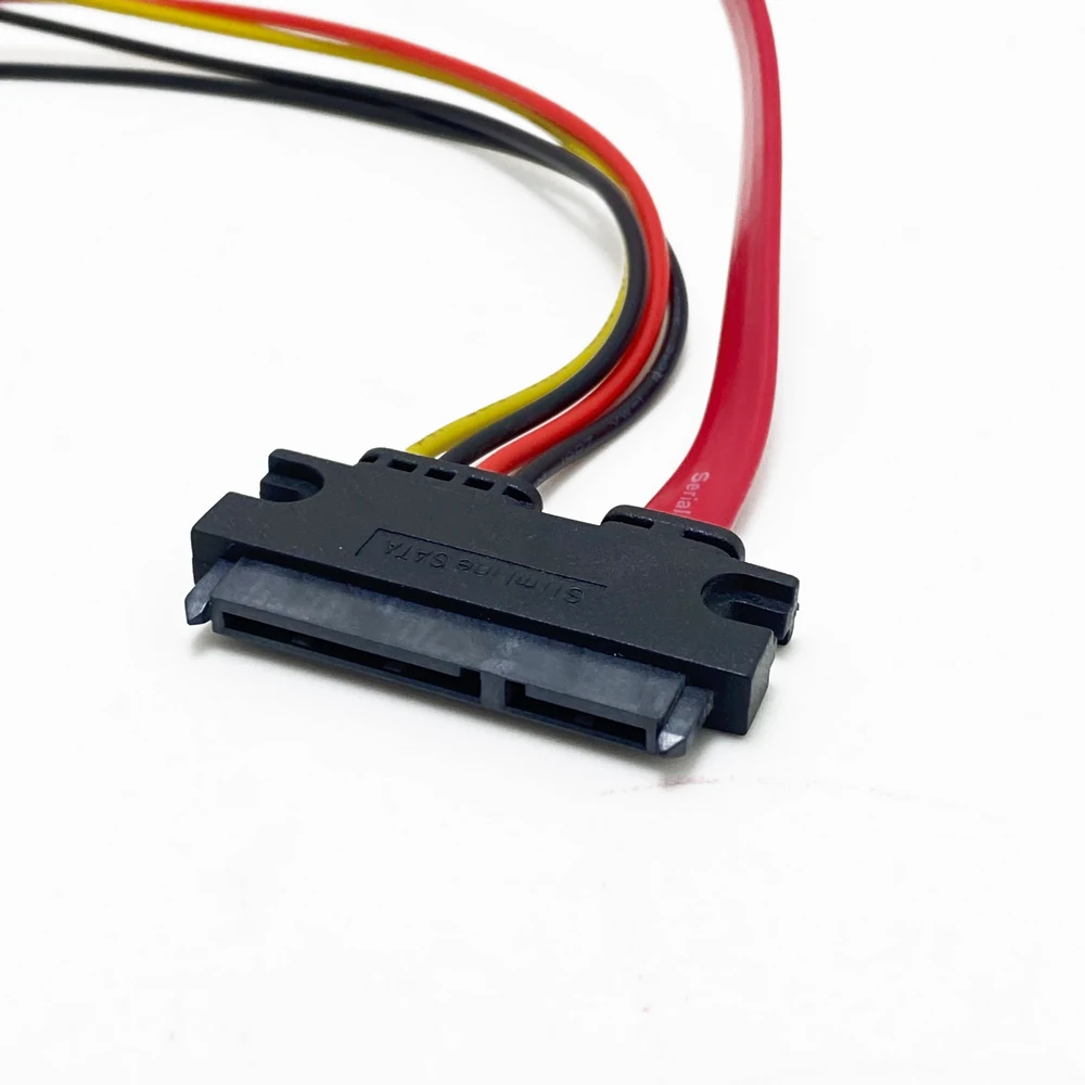 Cable adaptador de corriente de disco duro, 7 + 15, 22 pines Serial ATA SATA a IDE 4P, nuevo